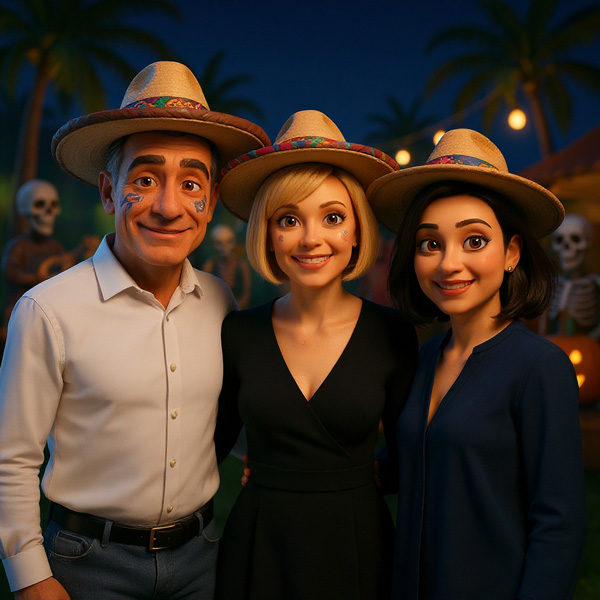 Photo avec transformation IA créative